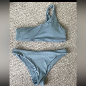 one shoulder bikini